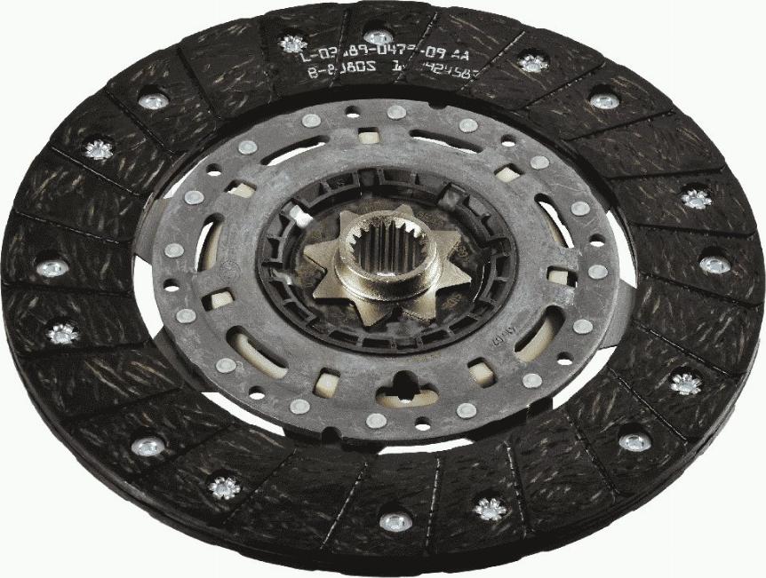 SACHS 1864 600 235 - Sajūga disks autospares.lv