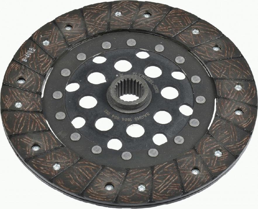 SACHS 1864 634 018 - Sajūga disks www.autospares.lv