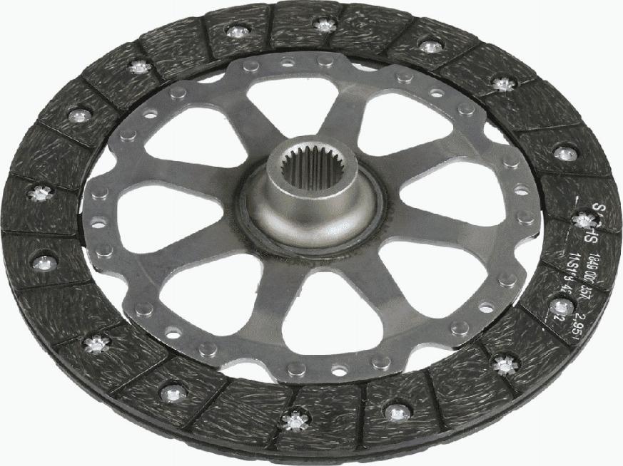 SACHS 1 864 000 411 - Sajūga disks www.autospares.lv