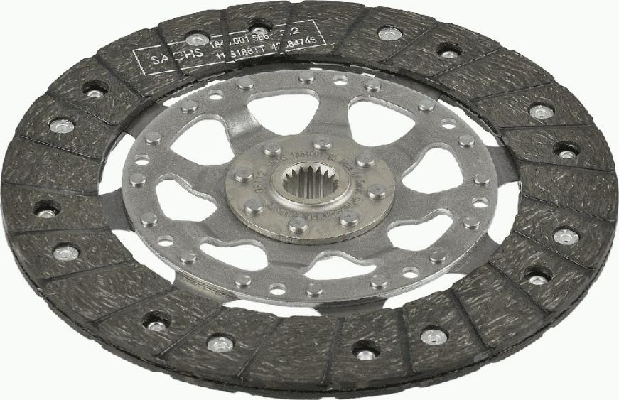 SACHS 1864 001 795 - Sajūga disks www.autospares.lv