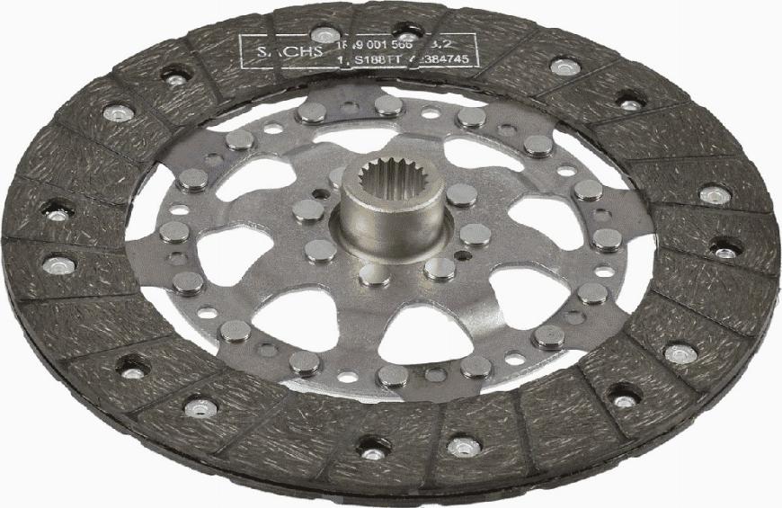 SACHS 1864 001 795 - Диск сцепления, фрикцион www.autospares.lv