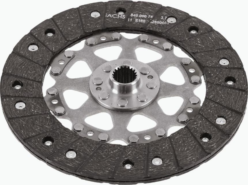 SACHS 1864 002 808 - Sajūga disks www.autospares.lv