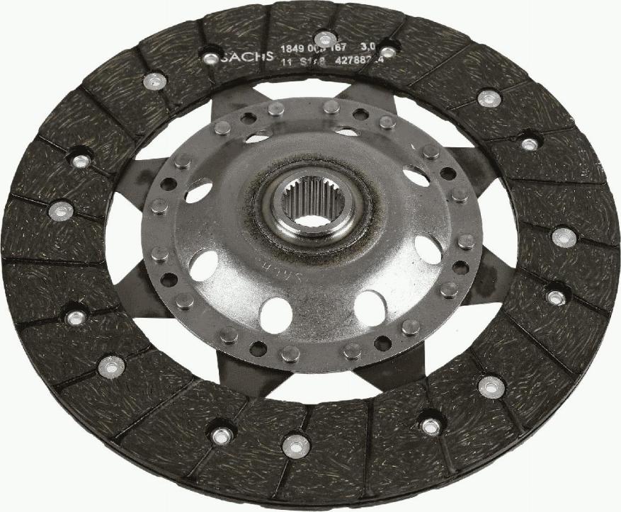 SACHS 1864 002 835 - Sajūga disks autospares.lv