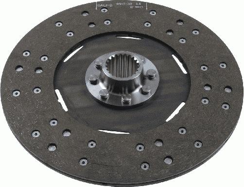 SACHS 1864 289 003 - Sajūga disks www.autospares.lv