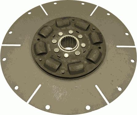 SACHS 1 866 140 101 - Svārstību slāpētājs, Sajūgs www.autospares.lv