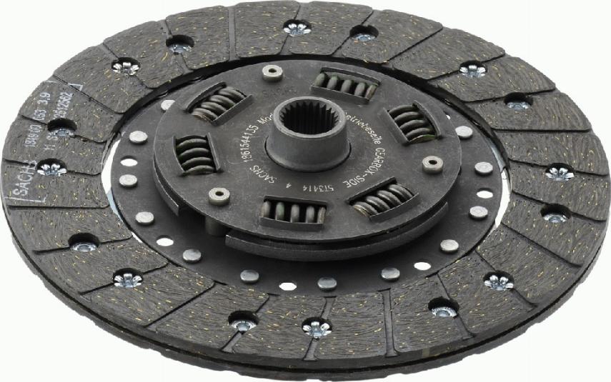 SACHS 1861 544 135 - Clutch Disc www.autospares.lv