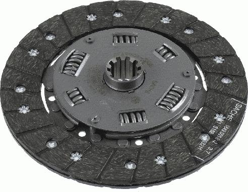 SACHS 1 861 508 233 - Sajūga disks www.autospares.lv