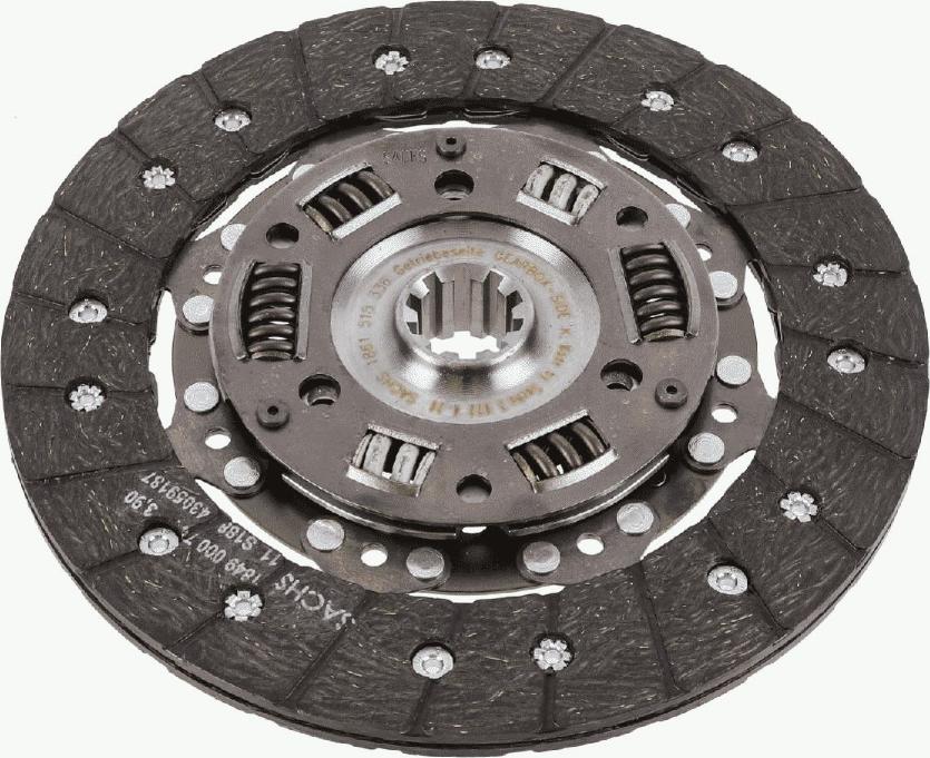 SACHS 1 861 515 336 - Sajūga disks www.autospares.lv