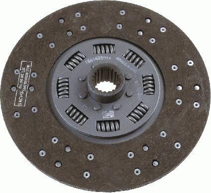 SACHS 1 861 603 034 - Sajūga disks www.autospares.lv