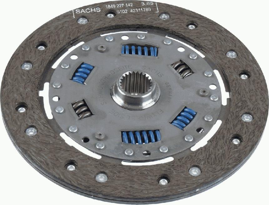 SACHS 1 861 857 132 - Sajūga disks www.autospares.lv