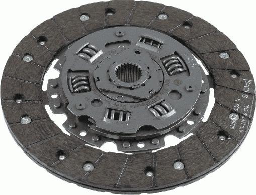 SACHS 1 861 783 436 - Sajūga disks www.autospares.lv