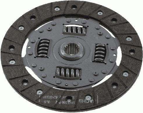 SACHS 1 861 733 133 - Sajūga disks www.autospares.lv