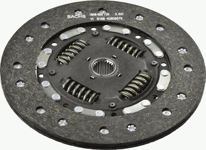 SACHS 1 862 471 031 - Sajūga disks www.autospares.lv