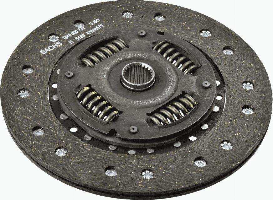 SACHS 1 862 471 031 - Sajūga disks autospares.lv