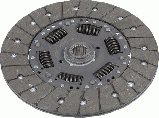 SACHS 1862 564 001 - Sajūga disks www.autospares.lv