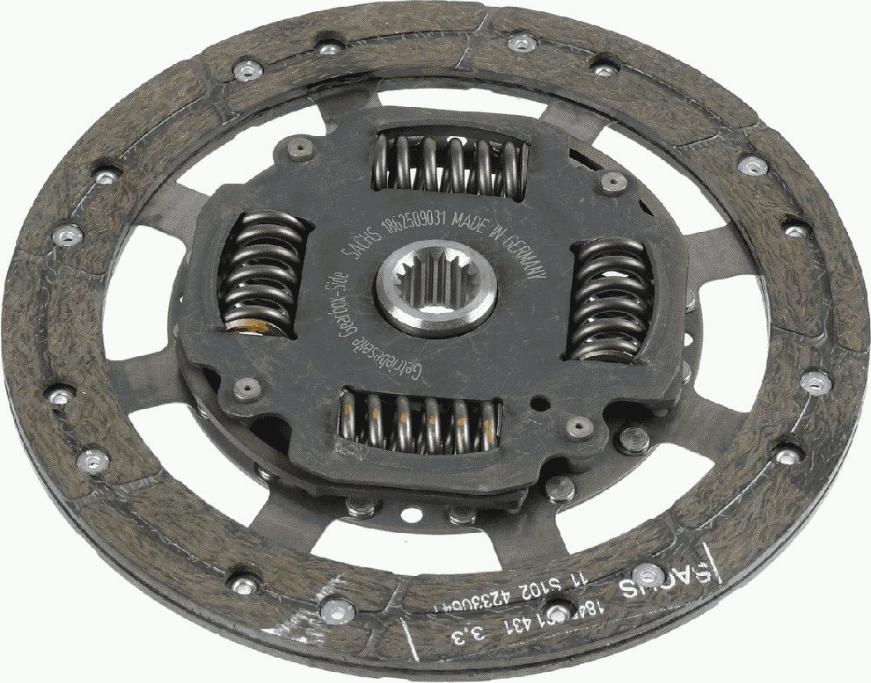 SACHS 1 862 509 031 - Clutch Disc www.autospares.lv