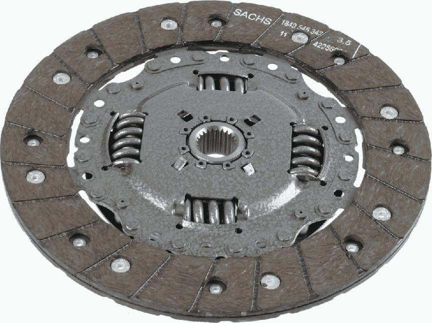 SACHS 1 862 516 344 - Sajūga disks www.autospares.lv