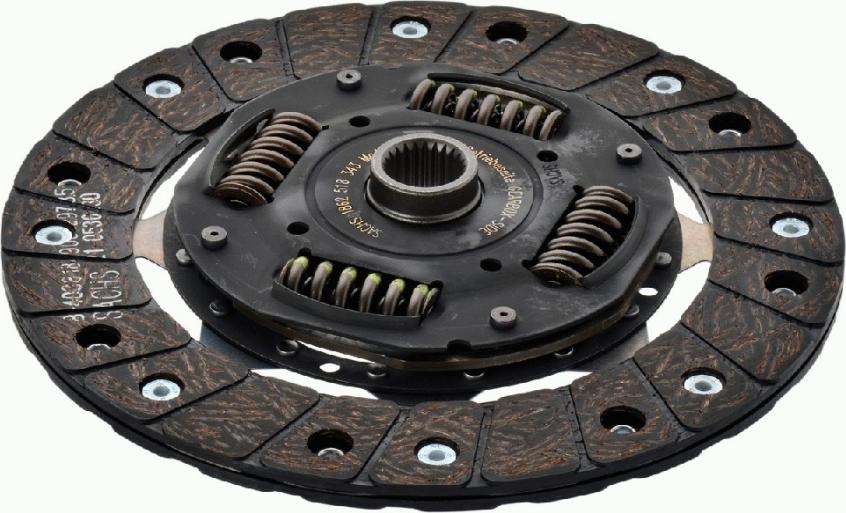 SACHS 1 862 518 343 - Sajūga disks autospares.lv