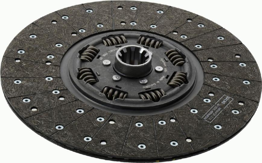 SACHS 1 862 530 231 - Sajūga disks www.autospares.lv