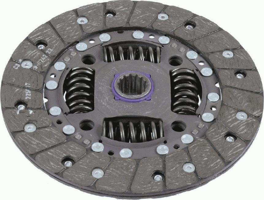 SACHS 1 862 579 001 - Sajūga disks www.autospares.lv