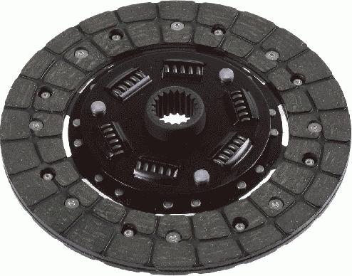 SACHS 1 862 896 004 - Диск сцепления, фрикцион www.autospares.lv