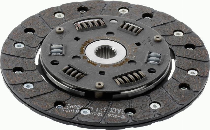 SACHS 1 862 870 002 - Sajūga disks www.autospares.lv