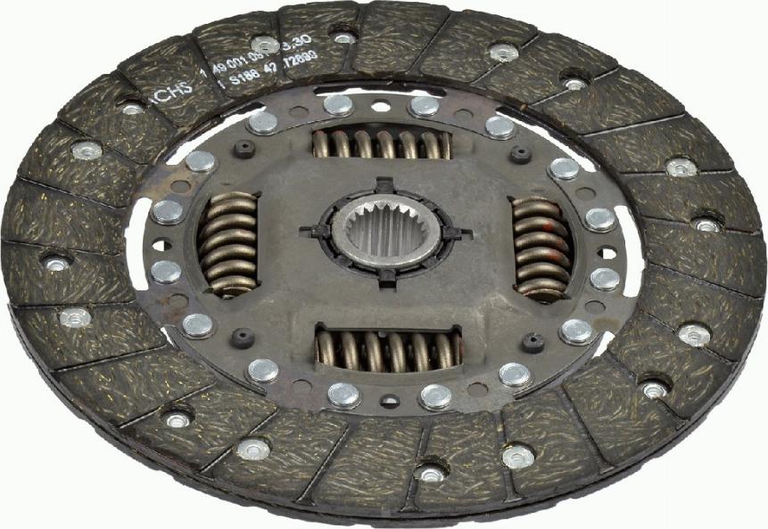 SACHS 1 862 873 042 - Sajūga disks www.autospares.lv