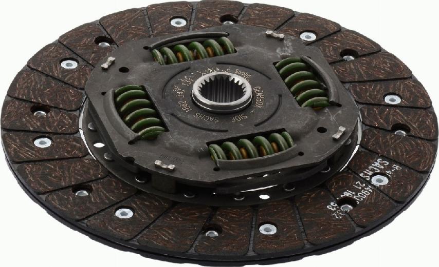 SACHS 1 862 347 131 - Sajūga disks www.autospares.lv