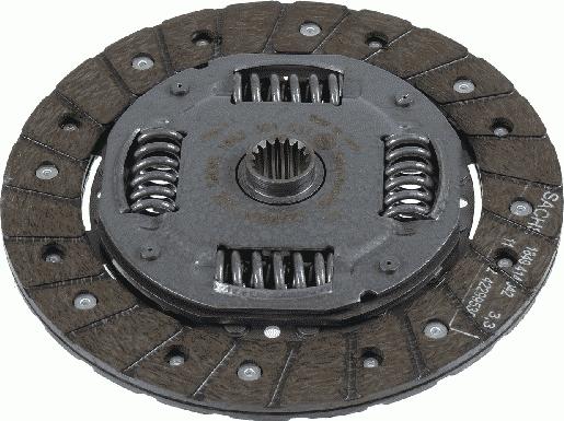 SACHS 1 862 301 031 - Sajūga disks www.autospares.lv