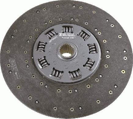 SACHS 1 862 328 031 - Sajūga disks www.autospares.lv