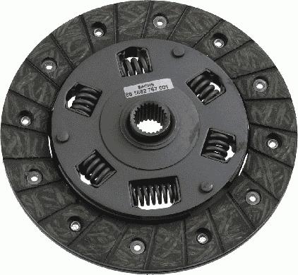 SACHS 1862 767 001 - Clutch Disc www.autospares.lv