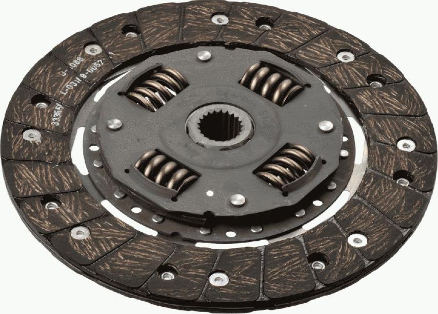 SACHS 1 862 784 002 - Диск сцепления, фрикцион www.autospares.lv