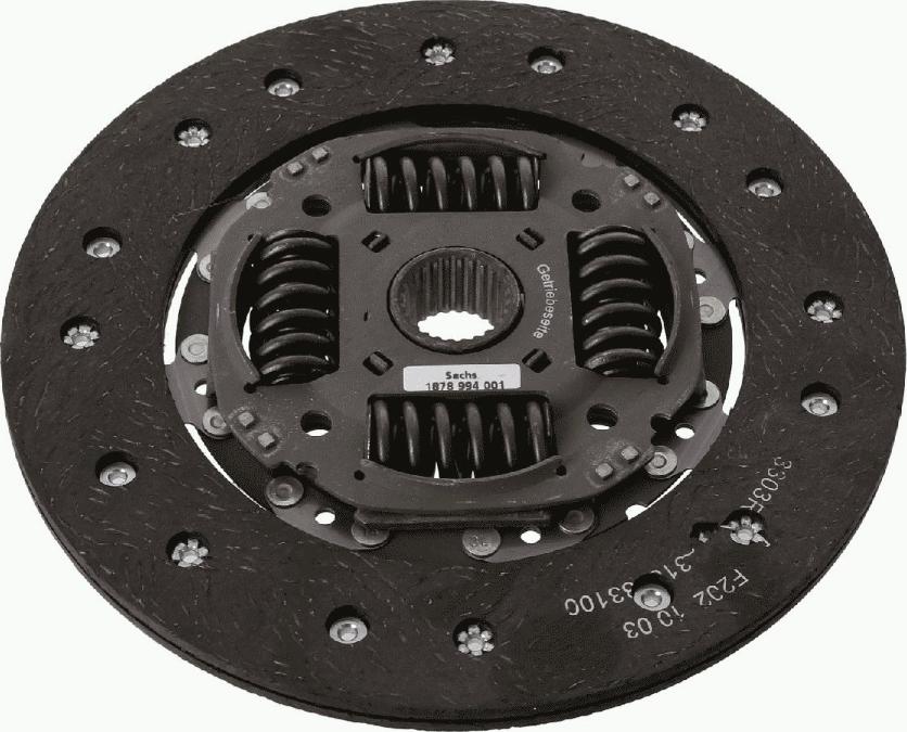 SACHS 1 878 994 001 - Sajūga disks autospares.lv