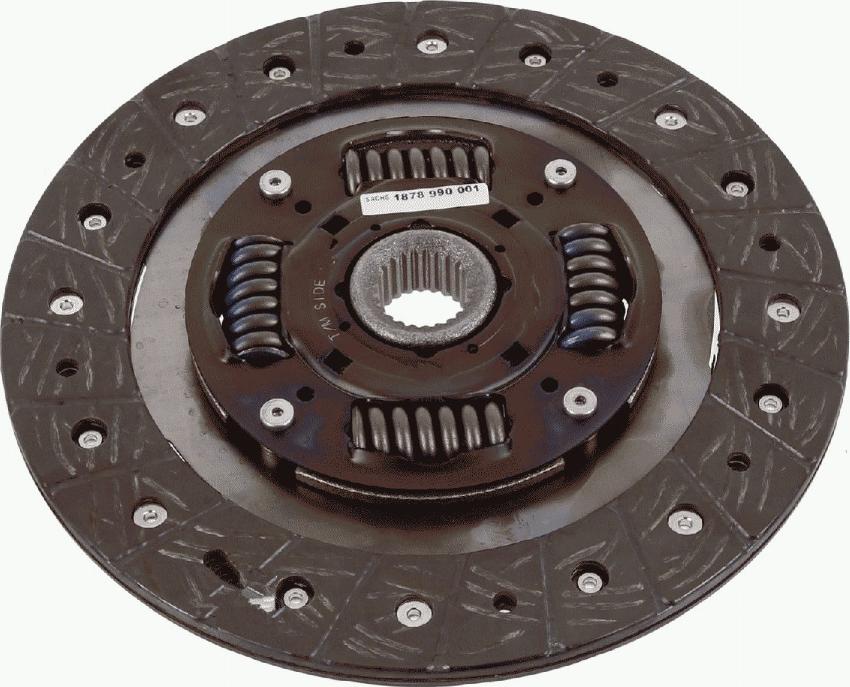 SACHS 1 878 990 001 - Sajūga disks www.autospares.lv