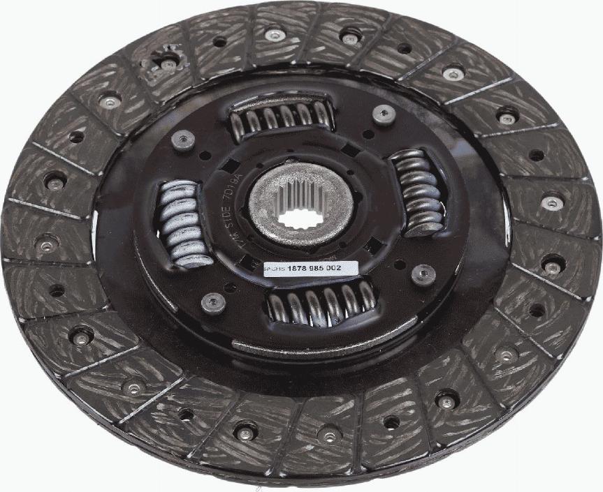 SACHS 1 878 985 002 - Sajūga disks autospares.lv