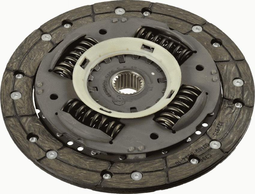 SACHS 1 878 988 201 - Sajūga disks www.autospares.lv