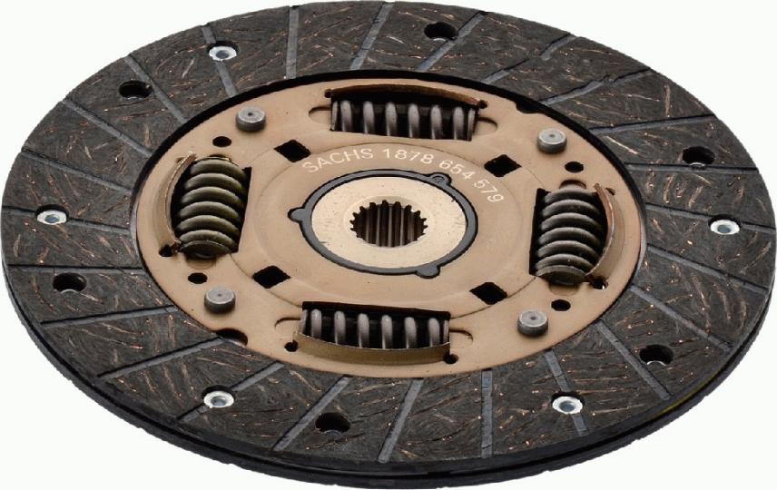 SACHS 1878 654 579 - Sajūga disks www.autospares.lv