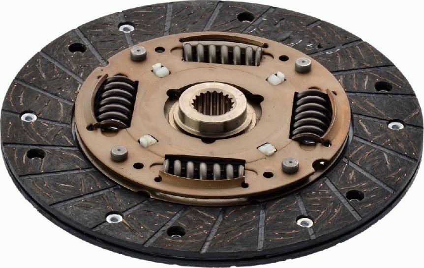 SACHS 1878 654 579 - Sajūga disks www.autospares.lv