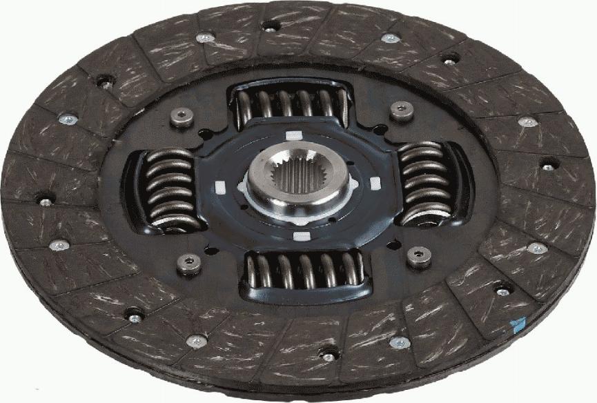 SACHS 1878 654 576 - Sajūga disks www.autospares.lv