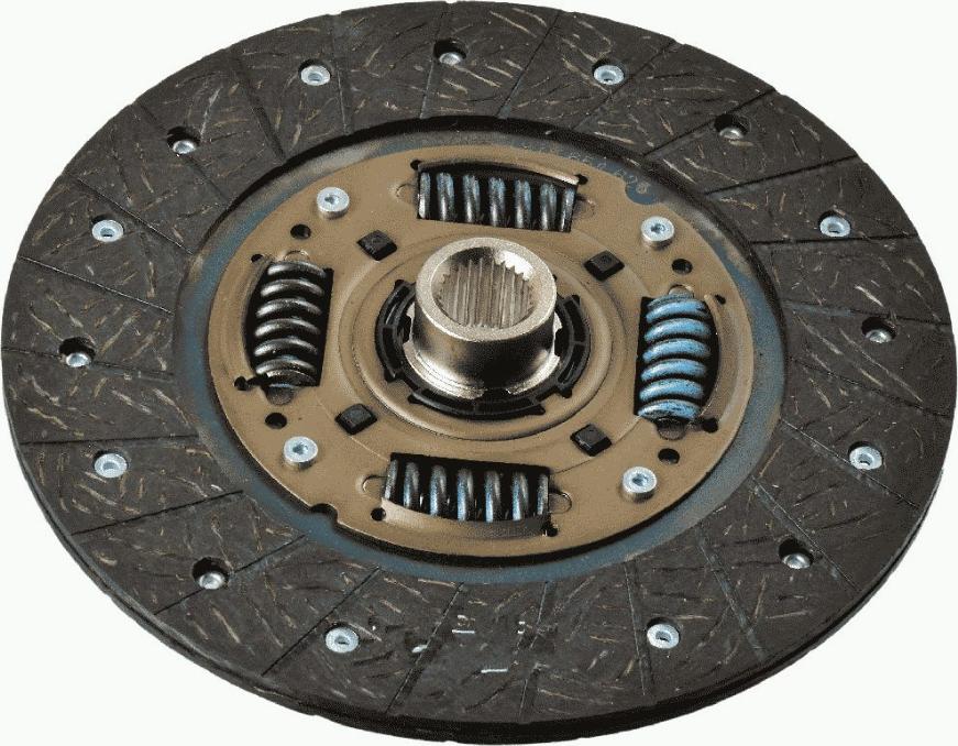 SACHS 1878 654 625 - Sajūga disks www.autospares.lv