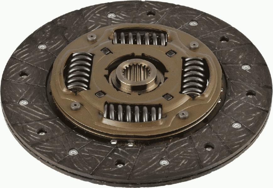 SACHS 1878 600 941 - Sajūga disks www.autospares.lv