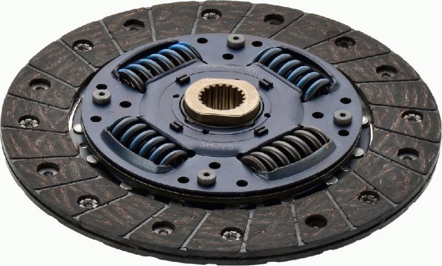 SACHS 1878 600 956 - Sajūga disks autospares.lv