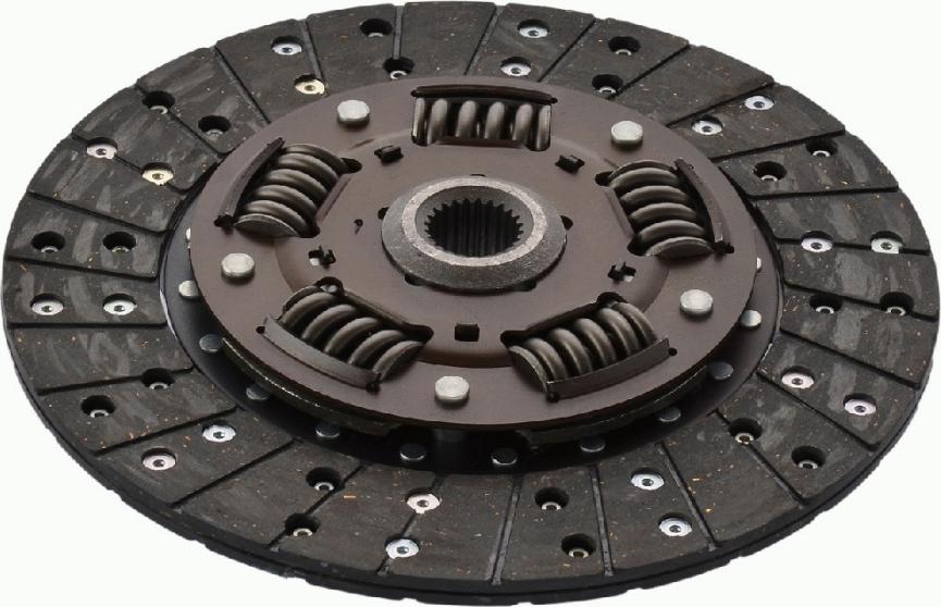 SACHS 1878 600 953 - Sajūga disks www.autospares.lv