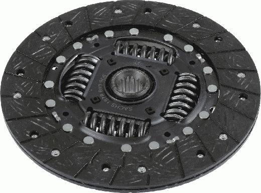 SACHS 1878 600 906 - Sajūga disks www.autospares.lv