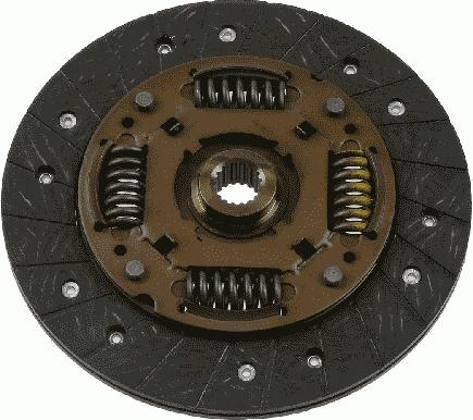 SACHS 1878 600 901 - Sajūga disks www.autospares.lv