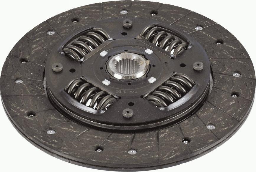 SACHS 1878 600 935 - Sajūga disks autospares.lv