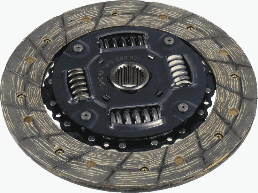 SACHS 1878 600 931 - Sajūga disks autospares.lv