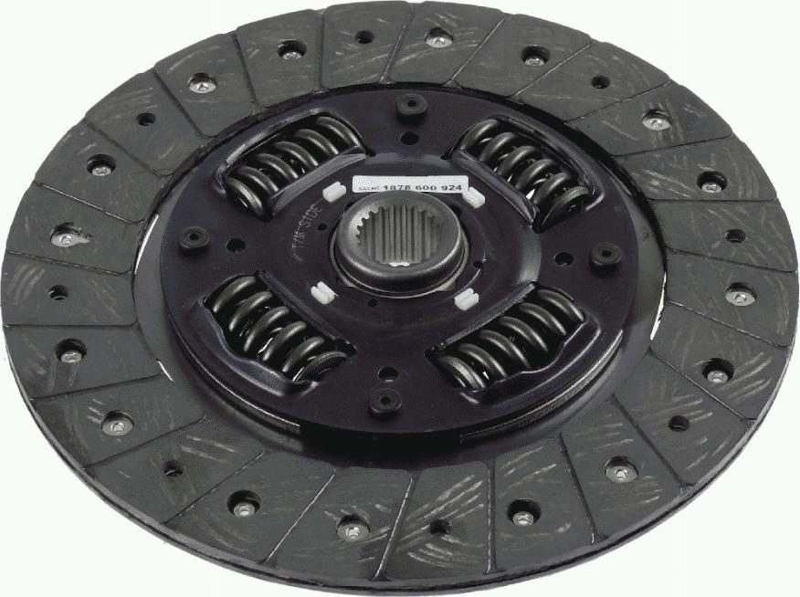 SACHS 1878 600 924 - Sajūga disks autospares.lv