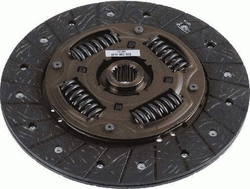 SACHS 1878 600 928 - Sajūga disks www.autospares.lv