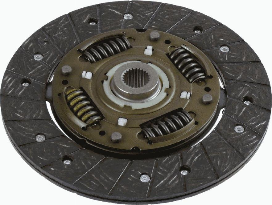 SACHS 1 878 600 545 - Sajūga disks autospares.lv